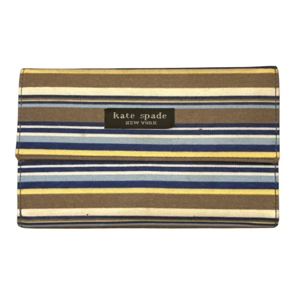 VINTAGE KATE SPADE ♠️ Striped Wallet